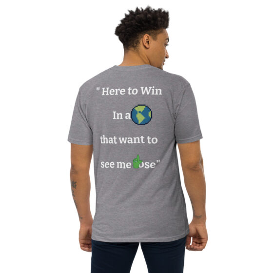 "Here to win" T-Shirt - Image 23