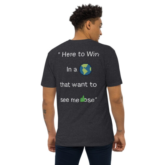 "Here to win" T-Shirt - Image 5