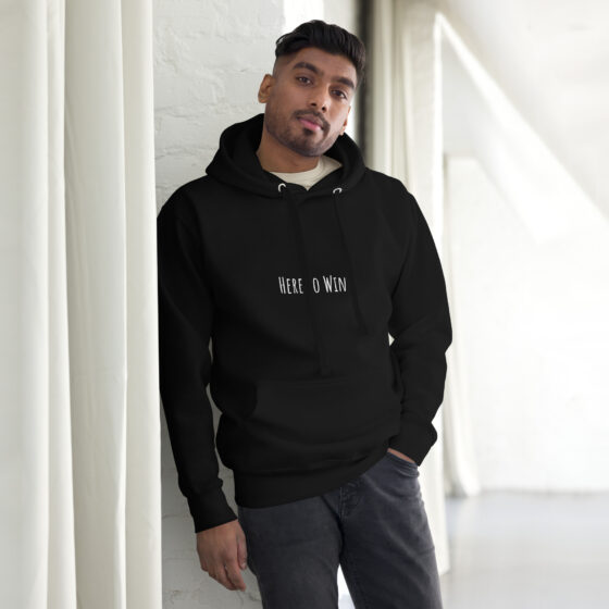 Here To Win Hoodies - Image 2